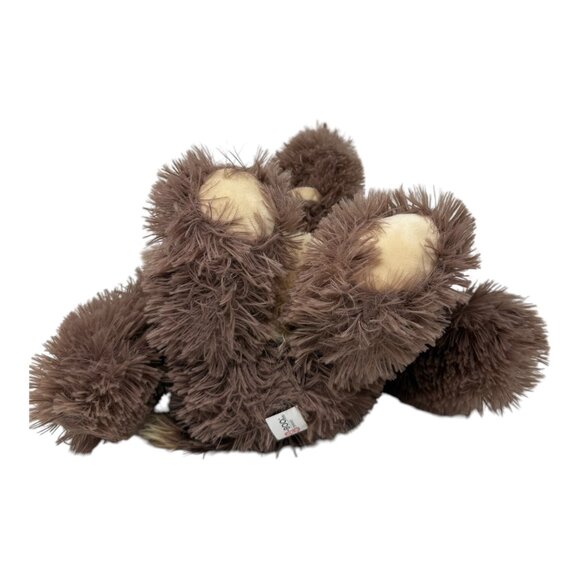 Peek A Boo Fluffy Elephant Plush Toy Stuffed Animal Brown Cuddly Companion - Picture 5 of 10